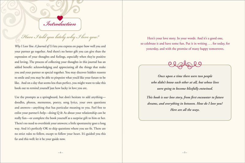 Why I Love You Journal