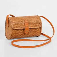 Azora Rattan Purse