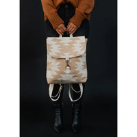 Boho Woven Backpack
