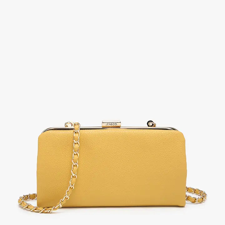 Mustard Sue Wallet Pouch Crossbody