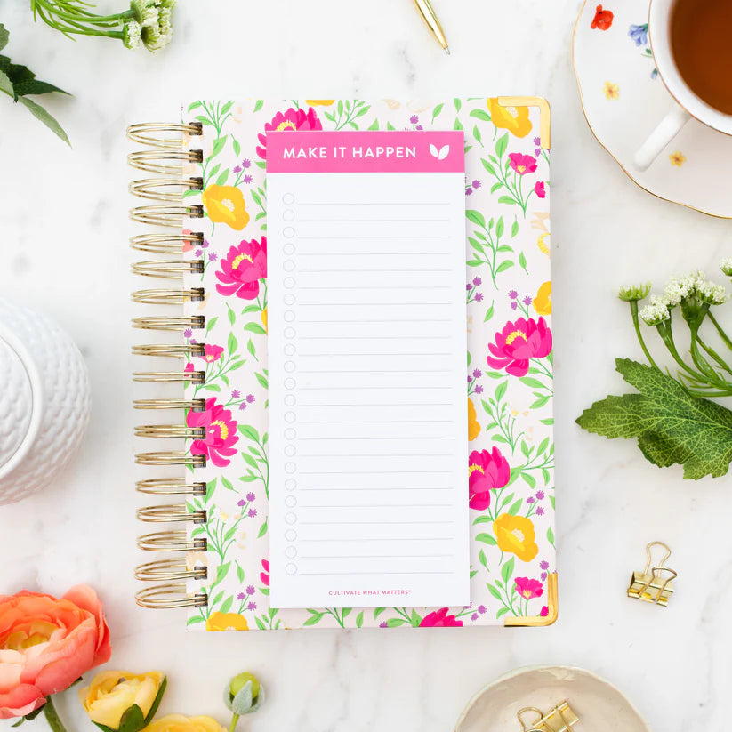 Make It Happen List Notepad