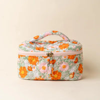 Glam & Go Quilted Cosmetic Bag