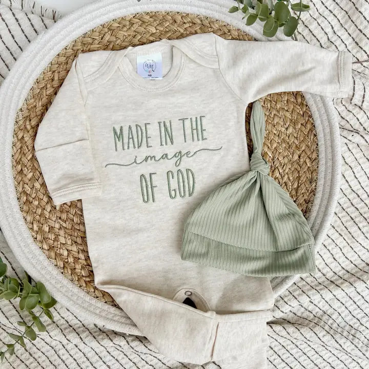 Made in The Image of God Baby Romper