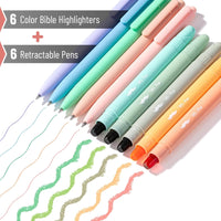 Bible Highlighters & Gel Pens Set