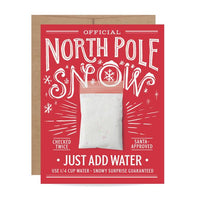 Winter Wonders Snow Card