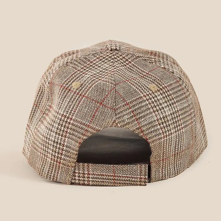 Glen Plaid Trucker Cap