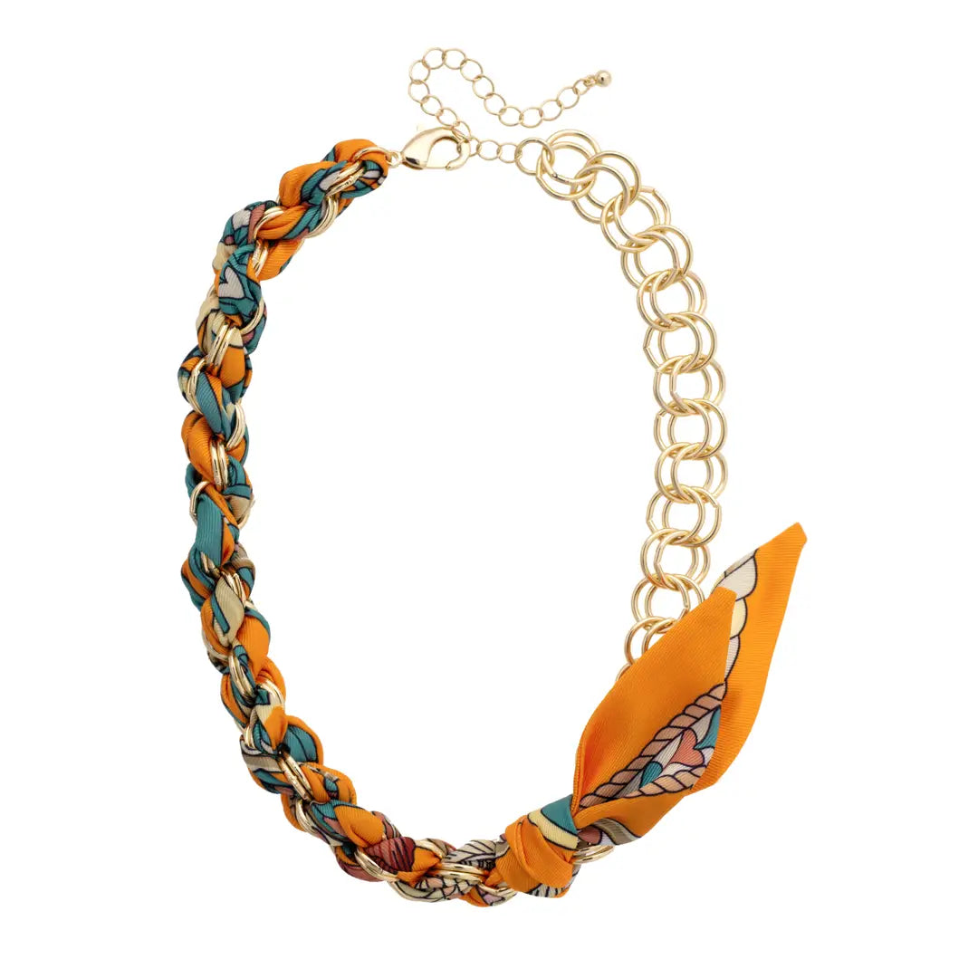 Colette Chain Scarf Necklace