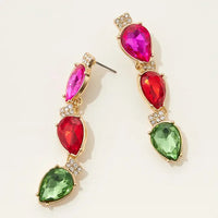 Festive Gems Bulb Drop Earrings