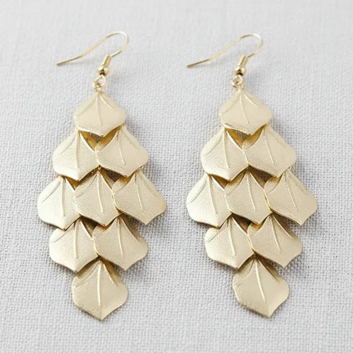 Cory Gold Tassel Earrings