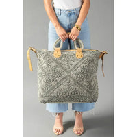 Sage Vintage Textured Tote