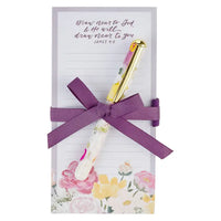 Magnetic Shopping List Pad w/Pen