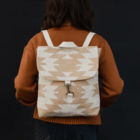 Boho Woven Backpack