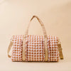 On-The-Go Quilted Weekend Bag