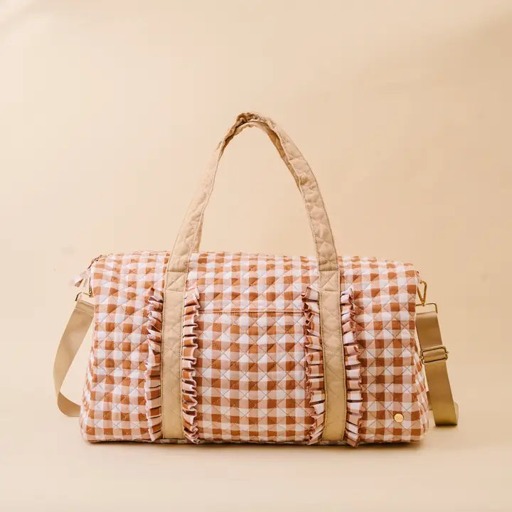 On-The-Go Quilted Weekend Bag