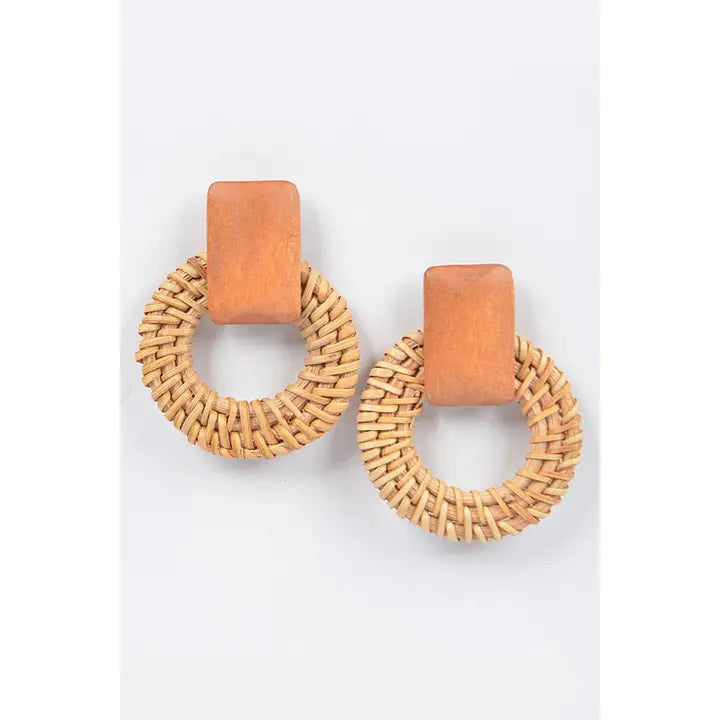 Joshua Bamboo Earrings