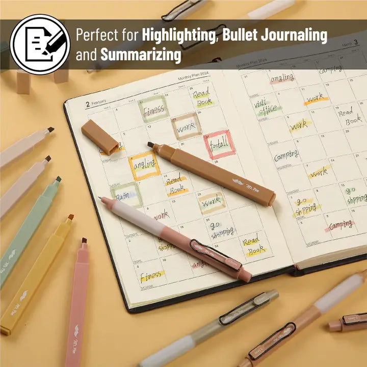 Bible Safe Aesthetic Highlighter Set