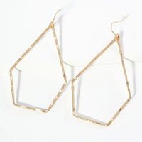 Ellen Pentagon Dangle Earrings