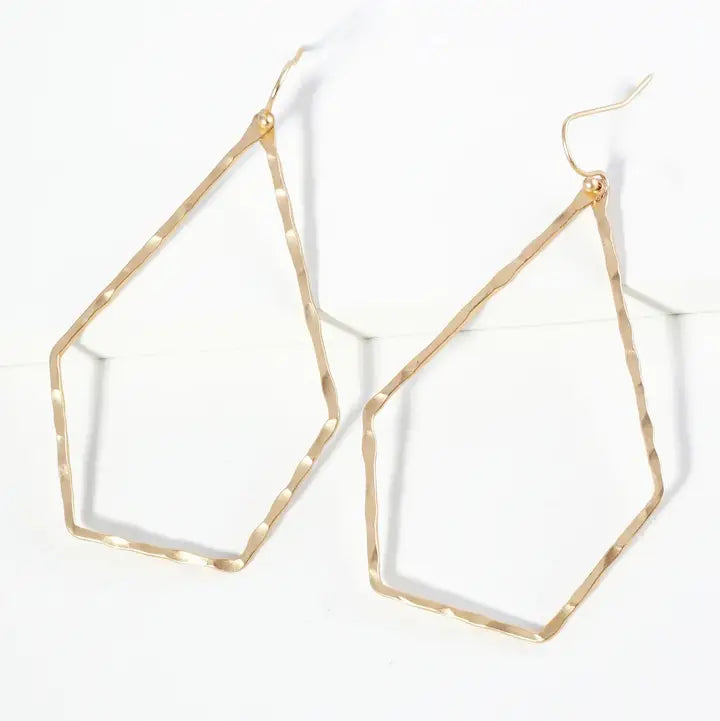Ellen Pentagon Dangle Earrings