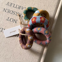 Flower Thick Hair Ties