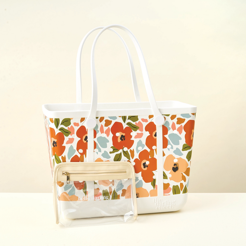 Floral Carry-It-All-Tote