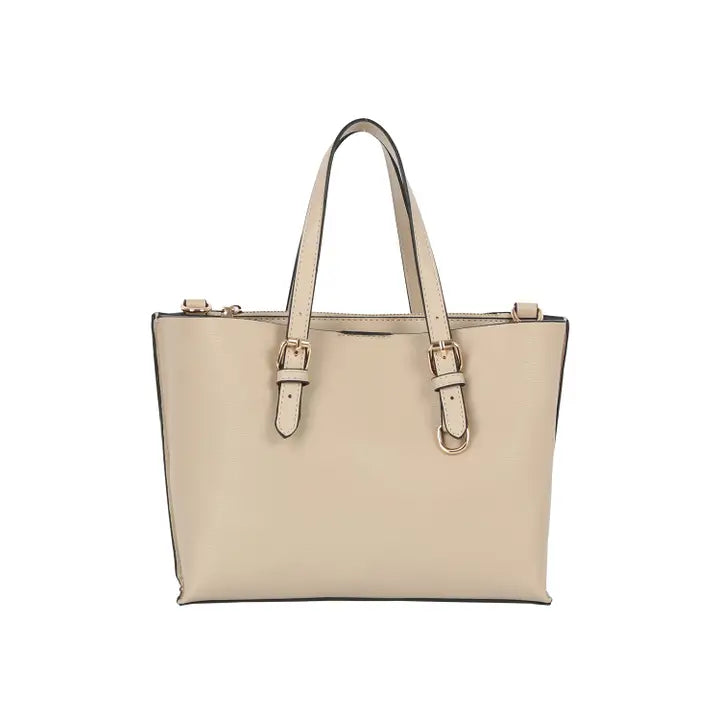 Mauri Buckle Strap Satchel