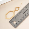 Elowen Hexagon Earrings