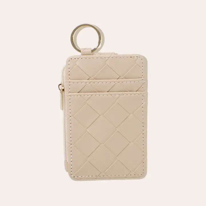 Lauris Keychain Woven Wallet