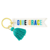 Acrylic Tassel Keychains
