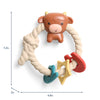 Ritzy Rattle™ Silicone Highland Cow