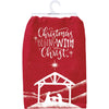 Christmas Begins With Christ | Towel