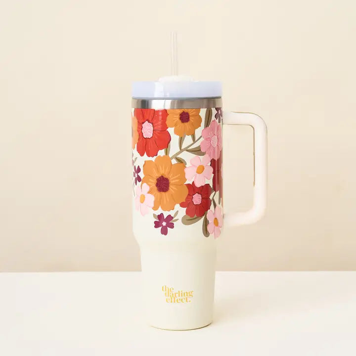 Cream "Wild About You" Take Me Everywhere Tumbler