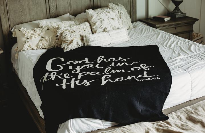 God Has You Throw Blanket