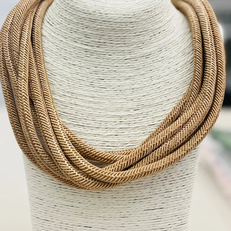 Adina Slub Multistrand Necklace