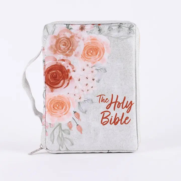 Floral Canvas | Bible Cover