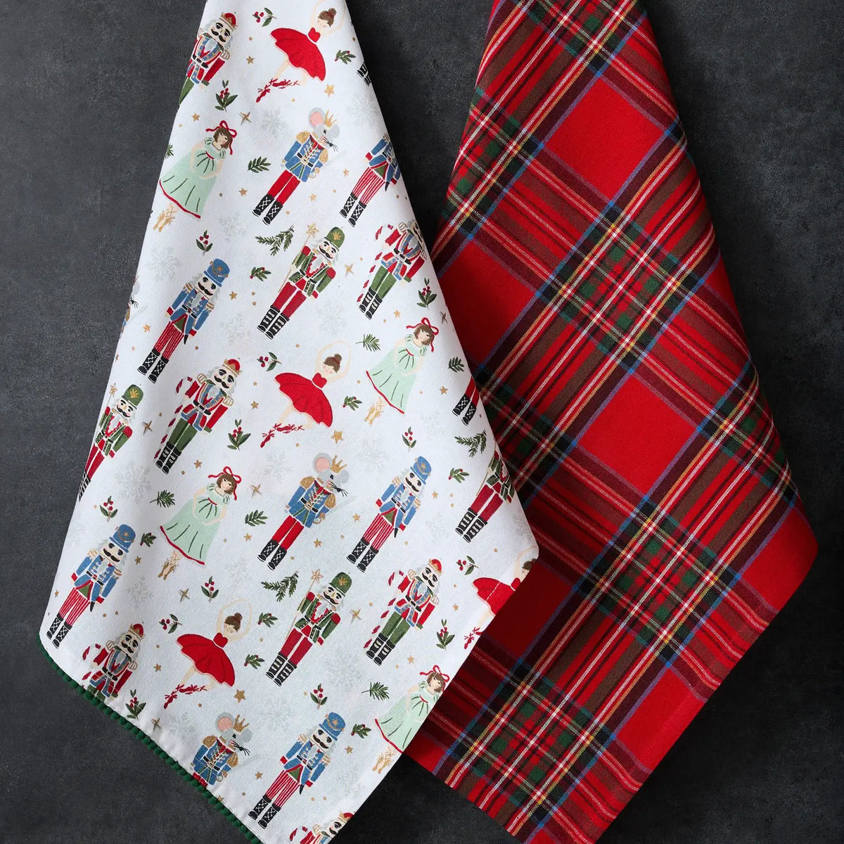 Christmas Dance Dishtowel Set of 2
