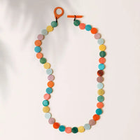 Rainbow Confetti Necklace | Sunshine Tienda