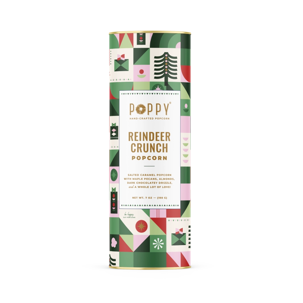 Gourmet Holiday Popcorn Cylinder