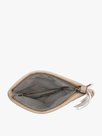 Navy Austin Flapover Crossbody Clutch