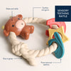 Ritzy Rattle™ Silicone Highland Cow