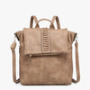 Vivian Tan Distressed Convertible Backpack