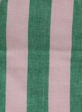 Striped Cotton Oven Mitt