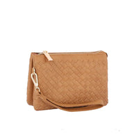 Natalie Woven Crossbody Clutch