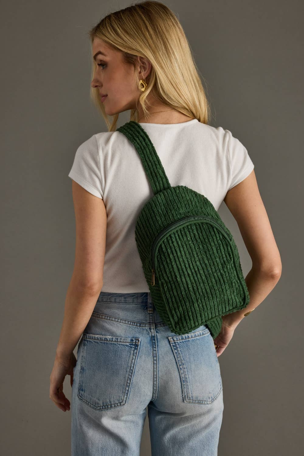Harmony Corduroy Sling Bag