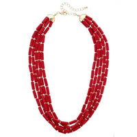 Santorini Beaded Necklace