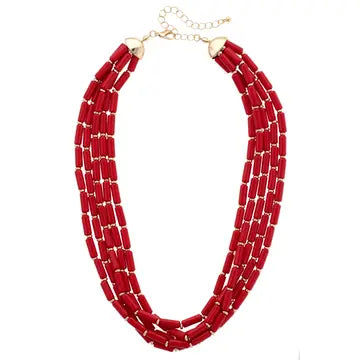 Santorini Beaded Necklace