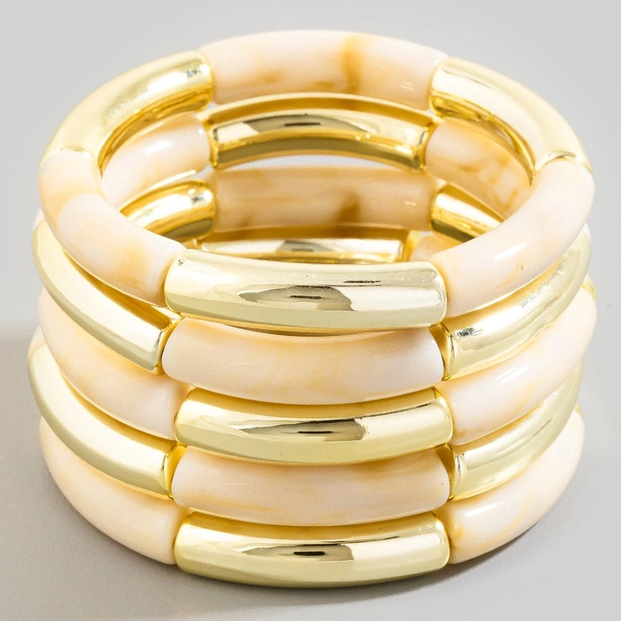Kimby Marble Bracelet Set