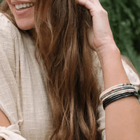 Natural Horn Bangle Set | Sunshine Tienda