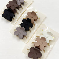 Mini Flower Hair Claw Set