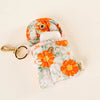 Sage Puffy Earbud Case Keychain