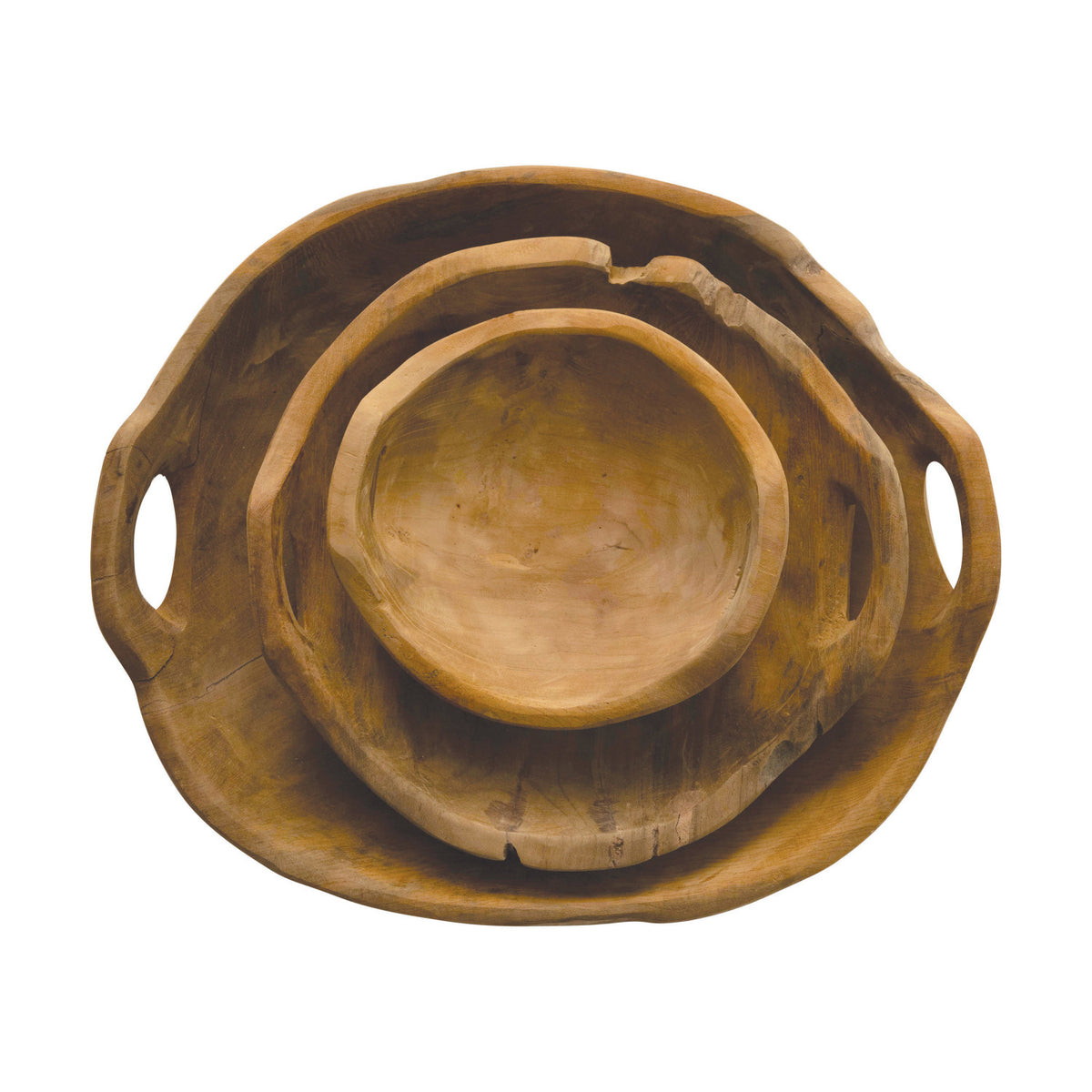 Teak Wood Bowls